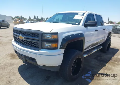 2014 Chevrolet Silverado 1500 Work Truck 1Wt из США, поврежденный, VIN 3GCUKPEC3EG546382